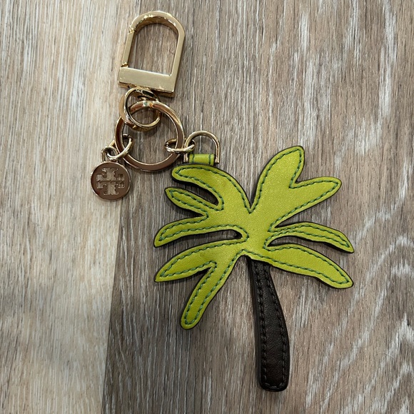 Tory Burch Handbags - Tory Burch Palm Tree Key Chain Keyfob Purse Charm